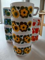 Arcopal Lotus 11 theekopjes vintage, Huis en Inrichting, Keuken | Servies, Glas of Glazen, Ophalen of Verzenden, Overige stijlen