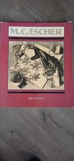 MC Escher zeldzame kalender 1989 vintage, Ophalen of Verzenden, Zo goed als nieuw, Schilder- en Tekenkunst