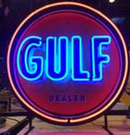Gulf dealer neon en veel andere USA garage decoratie neons, Nieuw, Ophalen of Verzenden, Lichtbak of (neon) lamp