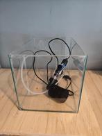 Aquarium, Ophalen, Leeg aquarium