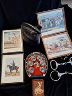 Paard cowboy glas bit prenten hoofd, Ophalen