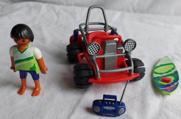Playmobil 4863 Beach Buggy met Surfer en Surfplank beschikbaar voor biedingen