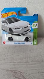 Tesla model s plaid hotwheels 1:64, Hobby en Vrije tijd, Modelauto's | Overige schalen, Ophalen of Verzenden, Zo goed als nieuw