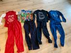Vier pyjama’s maat 140 jongen, Ophalen, Zo goed als nieuw