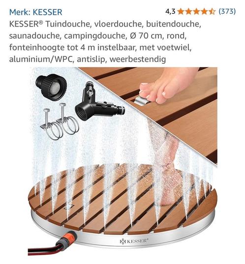Kesser Tuindouche Vloerdouche - Nieuw, Tuin en Terras, Zwembad-toebehoren, Nieuw, Ophalen of Verzenden