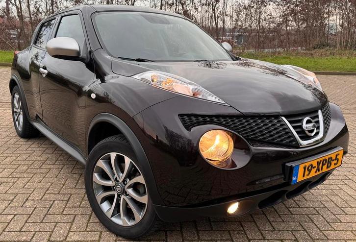 Nissan Juke 1.6 DIG-T|AUTOMAAT|NWE APK|4x4|LEDER|NAP|190PK, Auto's, Nissan, Particulier, Juke, 4x4, ABS, Achteruitrijcamera, Airbags