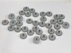 Partij 35x nieuwe lichtgrijze Lego technic tandwielen, Ophalen of Verzenden, Nieuw, Losse stenen, Lego
