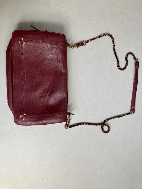 ZGAN Jerome Dreyfuss Bobi Bordeaux rood, Sieraden, Tassen en Uiterlijk, Tassen | Damestassen, Ophalen of Verzenden, Zo goed als nieuw