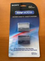 Sony Micro (MGR-60EBT) video-cassette, Ophalen of Verzenden, Nieuw, Video