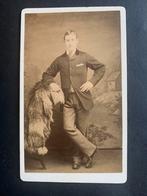 cdv carte de viste Gentleman Victoria Studio H Edwards, Verzamelen, Verzenden, Foto, Buitenland, Zo goed als nieuw