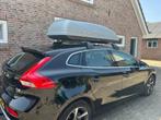 Volvo v40 dakkoffer incl.dragers & bagagewagen, Ophalen, Gebruikt