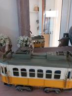 Super leuk decor item gele/wit tram., Ophalen, Zo goed als nieuw, Gelijkstroom of Wisselstroom, Overige merken