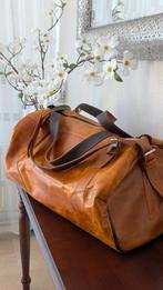 Handcrafted leather duffel bag, Ophalen, Nieuw