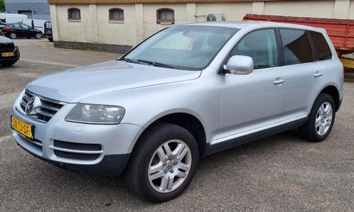 Volkswagen Touareg 4.2 V8 228KW 4MOTION AUT 2006 Grijs, Auto's, Volkswagen, Bedrijf, Touareg, ABS, Adaptieve lichten, Airbags