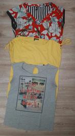 Koopje 3 zomer shirts, Maat 38/40 (M), Geel, Ophalen of Verzenden, Zo goed als nieuw