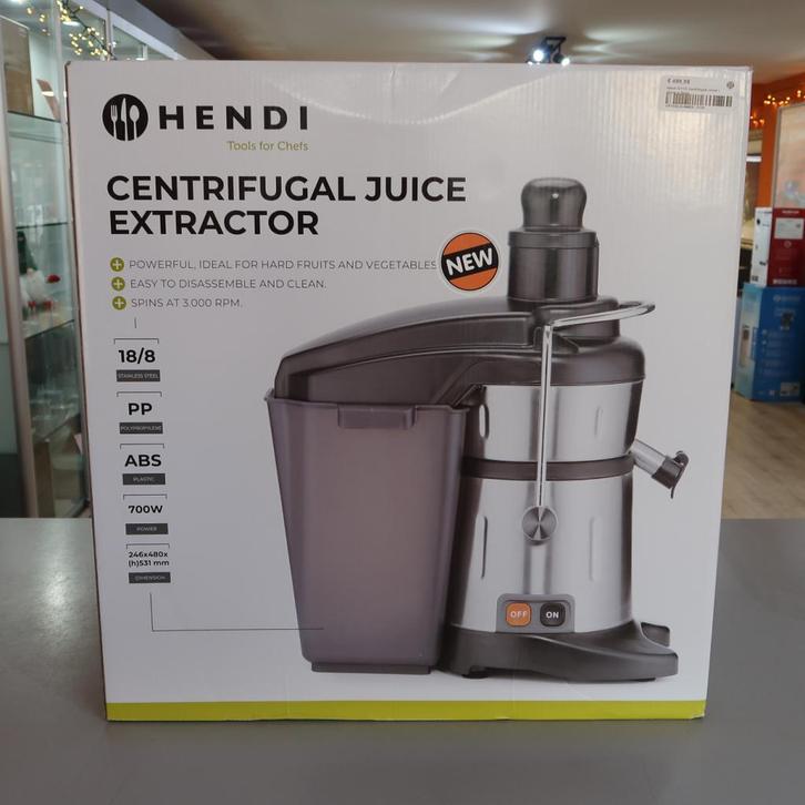 Hendi 221105 Centrifugale Juicer | Nieuw in Doos, Witgoed en Apparatuur, Keukenmixers, Nieuw