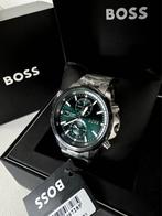 Originele Hugo Boss HB1513930 GLOBETROTTER  NIEUW  46MM, Sieraden, Tassen en Uiterlijk, Overige merken, Staal, Staal, Polshorloge