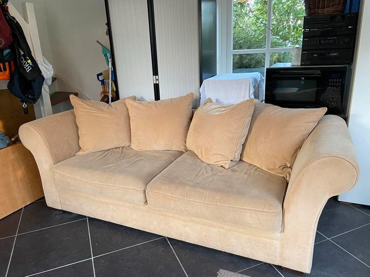 Gebruikte Bank - Comfortabel en Stijlvol, Huis en Inrichting, Banken | Bankstellen, Gebruikt, Rechte bank, 200 tot 250 cm, 75 tot 100 cm