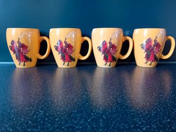 4 x efteling ravelijn  chocomelk mok beschikbaar voor biedingen