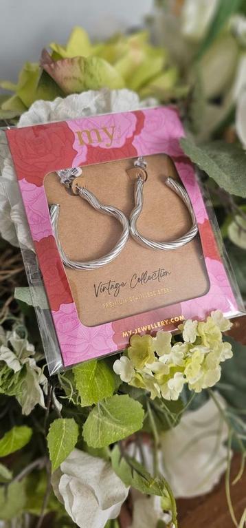 Mooie oorhangers hartvorm: echte eyecatchers;-) beschikbaar voor biedingen