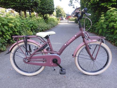 Bijna nieuwe 20"  Loekie Prinses met een rekje voor, Fietsen en Brommers, Fietsen | Meisjes, Zo goed als nieuw, 20 inch, Ophalen