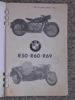 BMW oud model 1955 1969 R50 60 69, Motoren, Handleidingen en Instructieboekjes, Ophalen of Verzenden, BMW