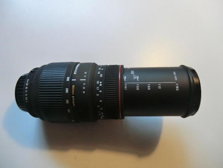 Sigma  DG Apo Zoomlens 70- 300 F4- 5.6 Macro PK vatting, Audio, Tv en Foto, Fotografie | Lenzen en Objectieven, Gebruikt, Telelens