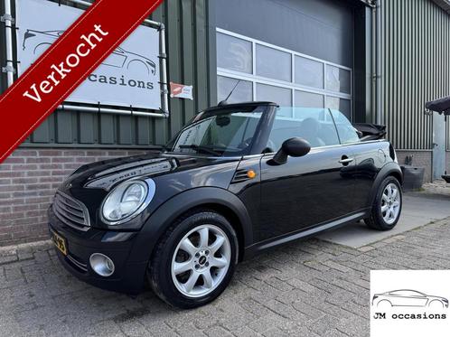 Mini Cabrio 1.6 Cooper|Airco|Leder|Cruise|Lm velgen|PDC|, Auto's, Mini, Bedrijf, Cabrio, ABS, Airbags, Airconditioning, Alarm