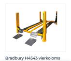 Hefbrug, lift, vier koloms, bradbury, Ophalen