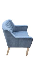 woonkamer stoelen, Huis en Inrichting, Ophalen, Gebruikt, Blauw, Vier