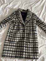 Laurèl geruite wollen mantel mt 38., Ophalen of Verzenden, Zo goed als nieuw, Maat 38/40 (M), Grijs