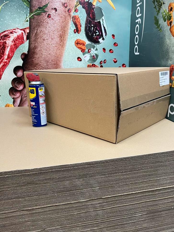 Dozen Sterke,dubbelgolf kartonnen dozen - 40x23x57cm, Doe-het-zelf en Verbouw, Kratten en Dozen, Gebruikt, Doos, Minder dan 50 cm