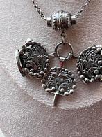 Zilveren Signetten collier Niekerk Schoonhoven, Met hanger, Verzenden, Zo goed als nieuw, Zilver