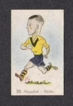 Voetbalplaatje Meppelink Alcides 1949., Ophalen of Verzenden, Zo goed als nieuw