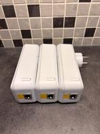 Devolo DVS 1200 Powerline Adapters (3 stuks), Ophalen of Verzenden, Gebruikt