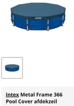 Afdekzeil intex voor rond zwembad 366x76, Ophalen, Gebruikt, Minder dan 80 cm, Opblaaszwembad