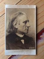 Portret Franz Liszt cdv carte de visite antieke oude foto, Verzamelen, Foto's en Prenten, Gebruikt, Ophalen of Verzenden, Foto