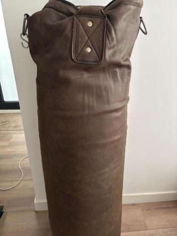 prachtige Rumble lederen bokszak - nauwelijks gebruikt... beschikbaar voor biedingen