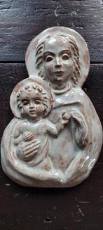 Keramieke plaquette Maria en Kind D&G, Ophalen of Verzenden, Beeld(je)