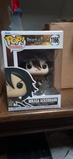 Funko Pop 1166 Mikasa Ackerman, Ophalen of Verzenden, Zo goed als nieuw