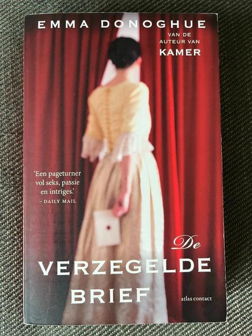 Emma Donoghue - De verzegelde brief., Boeken, Romans, Zo goed als nieuw, Ophalen of Verzenden