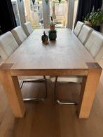 Mooie eikenhouten eettafel. Moet nu weg!, Huis en Inrichting, Tafels | Eettafels, Gebruikt, 100 tot 150 cm, Eikenhout, Ophalen of Verzenden