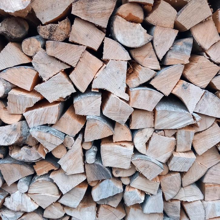 Droog Essen Hout - Blokken 30cm, Tuin en Terras, Haardhout, Blokken, Essenhout, 6 m³ of meer, Ophalen