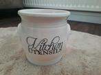 Kitchen utensils pot van riviera maison, Huis en Inrichting, Keuken | Keukenelementen, Ophalen, 25 tot 50 cm, 50 tot 100 cm, Minder dan 100 cm