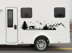 #Camping #Bos #Berg #Sticker BREEDTE:139cm LENGTE:29,5 cm, Caravans en Kamperen, Nieuw