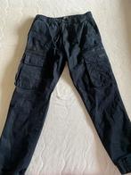 Pull&Bear Zwarte Cargobroek - Maat M, Ophalen of Verzenden, Zo goed als nieuw, Maat 48/50 (M), Zwart