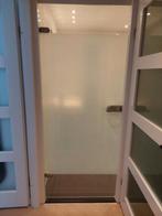 Hardglazen opdekdeur 83x201,5, Doe-het-zelf en Verbouw, Ophalen, 80 tot 100 cm, Binnendeur, 200 tot 215 cm