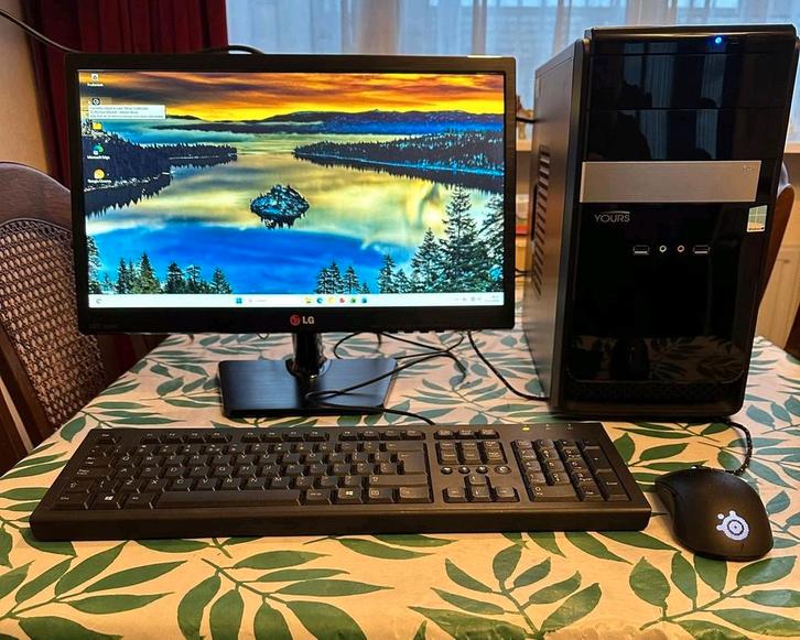 Snelle I3 GAME PC, 4GB NVIDIA, Computers en Software, Desktop Pc's, 3 tot 4 Ghz, SSD, Ophalen