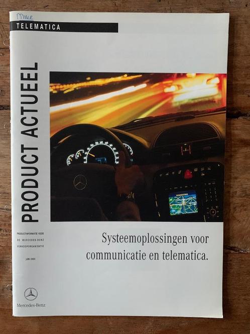 Product informatie brochure Mercedes-Benz Audio Navi 2000, Boeken, Auto's | Folders en Tijdschriften, Zo goed als nieuw, Mercedes