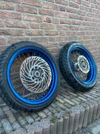 Nette blauwe velgen Derbi Drd racing 85 editie 17 inch, Ophalen of Verzenden, Zo goed als nieuw, Overige typen